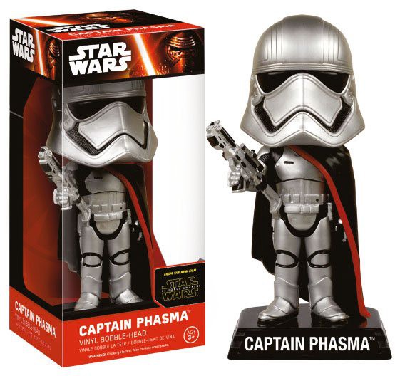 Star Wars Episode VII Wacky Wobbler Wackelkopf-Figur Captain Phasma 15 cm