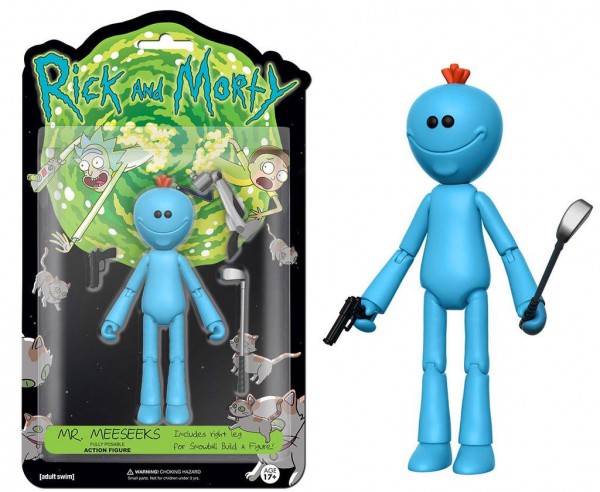 Rick & Morty Actionfigur Mr. Meeseeks 13 cm