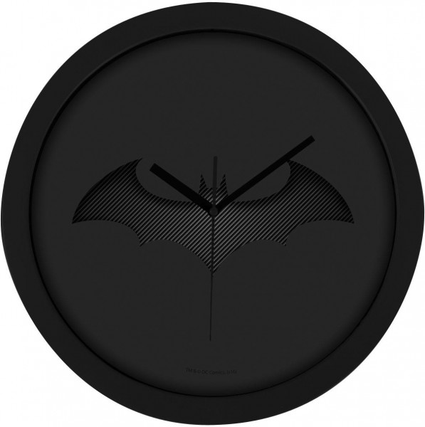 Batman Wanduhr Black Batarang