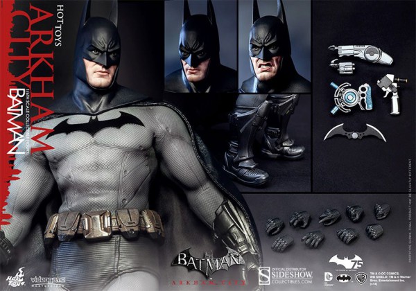 Batman Arkham City Video Game Masterpiece Actionfigur 1/6 Batman 31 cm