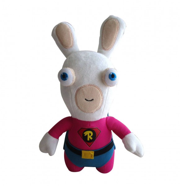 Raving Rabbids Plüschfigur Superhero 28 cm