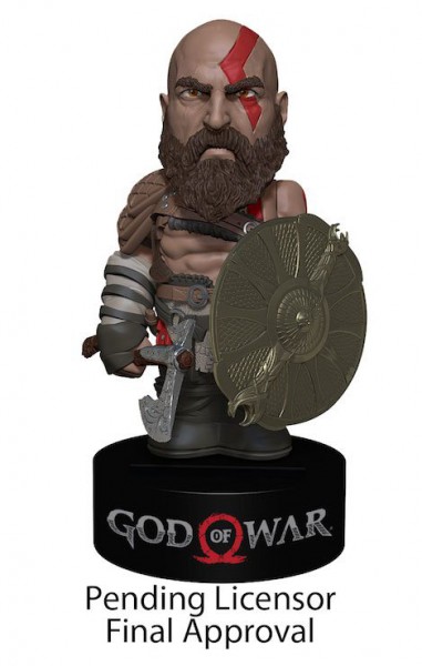 God of War 2018 Body Knocker Wackelfigur Kratos 16 cm