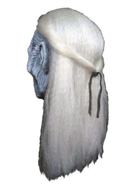 Game of Thrones Latex-Maske mit Kunsthaar White Walker