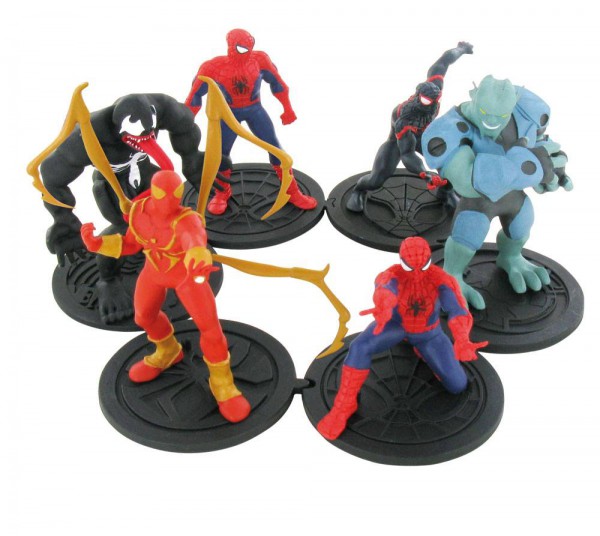 Ultimate Spider-Man Minifigur Spider-Man (Bent Down) 7 cm