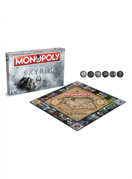 The Elder Scrolls V Skyrim Brettspiel Monopoly *Englische Version*