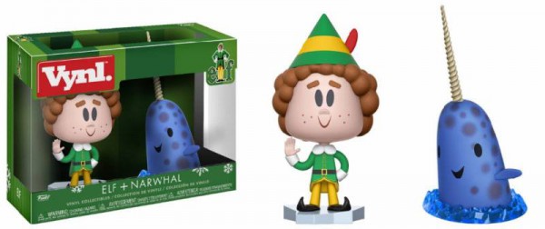Elf VYNL Vinyl Figuren Doppelpack Buddy & Narwhal 10 cm