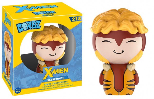 X-Men Vinyl Sugar Dorbz Vinyl Figur Sabretooth 8 cm