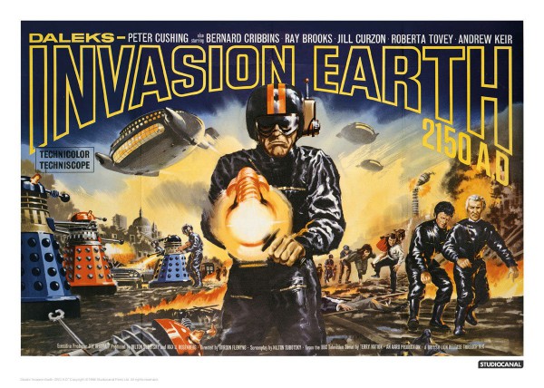 Doctor Who Kunstdruck Invasion Earth Landscape 42 x 30 cm