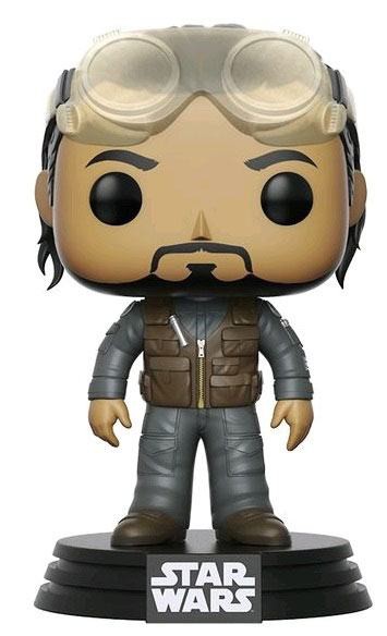 Star Wars Rogue One POP! Vinyl Wackelkopf-Figur Bodhi Summer Convention Exclusive 9 cm