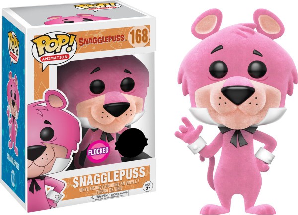 Hanna-Barbera POP! Animation Vinyl Figur Snagglepuss (Flocked) 9 cm