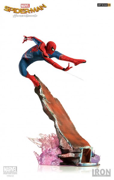 Spider-Man Homecoming Battle Diorama Series Statue 1/10 Spider-Man 26 cm