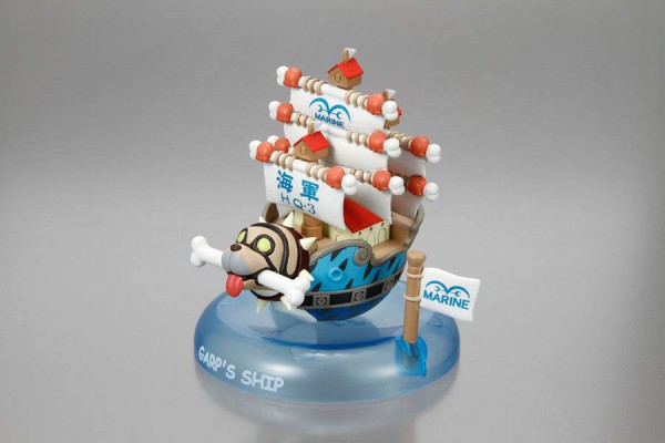 One Piece Yura Serie Wobbling Pirate Ship Collection 6 cm Sortiment (6)