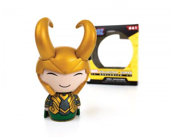 Marvel Comics Vinyl Sugar Dorbz Vinyl Figur Loki with Helmet 8 cm