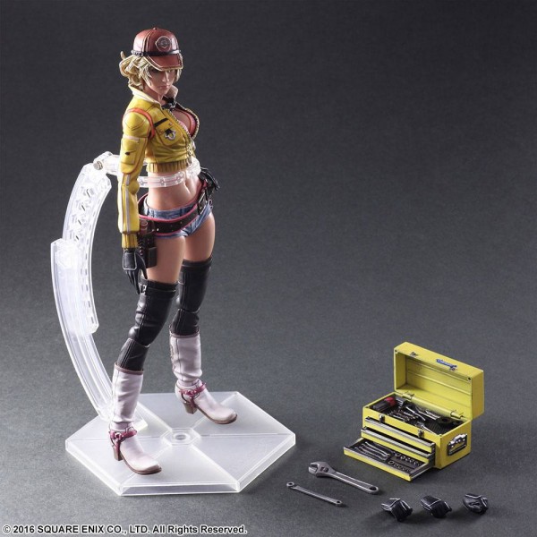 Final Fantasy XV Play Arts Kai Actionfigur Cindy Aurum 28 cm