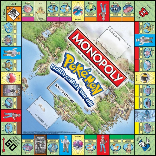 Pokemon Brettspiel Monopoly *Englische Version*