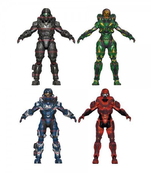 Halo 5 Guardians Serie 2 Actionfiguren 15 cm Sortiment (8)