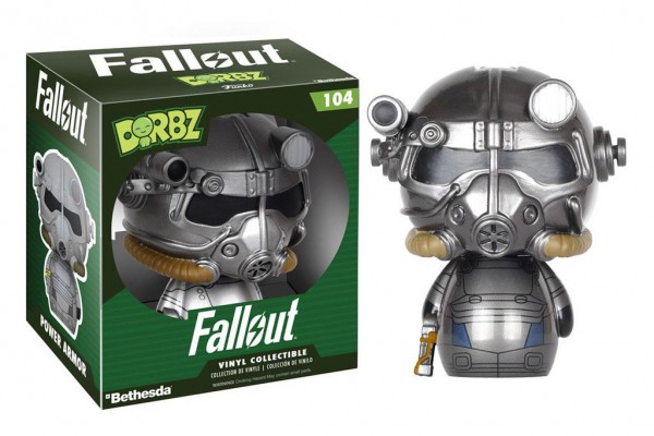 Fallout Vinyl Sugar Dorbz Vinyl Figur Power Armor 8 cm