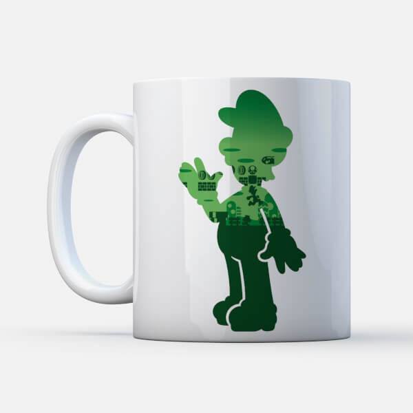 Nintendo Tasse Luigi Silhouette