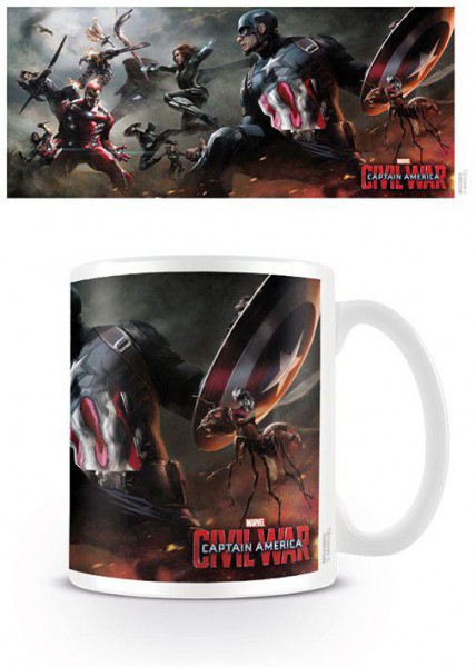 Captain America Civil War Tasse Battle