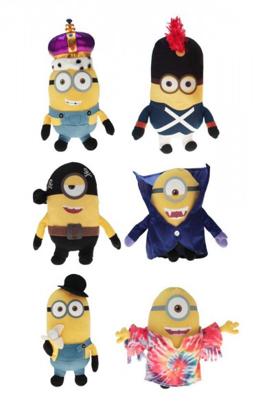 Minions Plüschfiguren Movie 22 cm Sortiment (6)