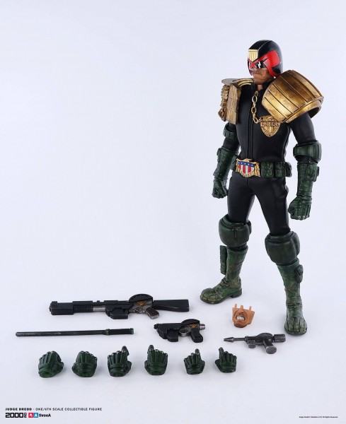 2000 AD Actionfigur 1/6 Judge Dredd 31 cm