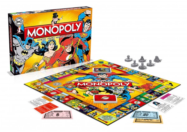 DC Comics Brettspiel Monopoly *Französische Version*