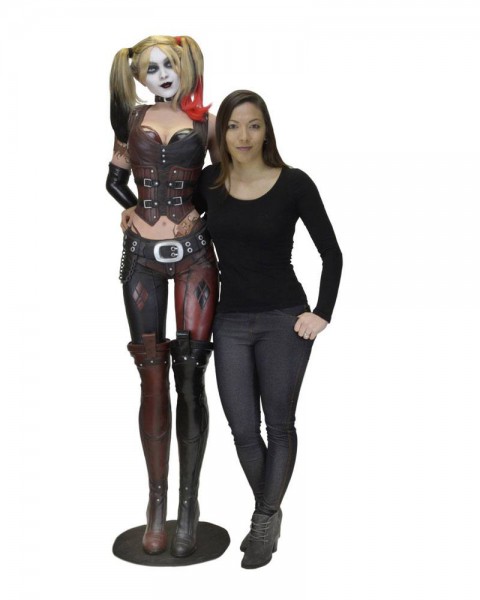 Batman Arkham City Life-Size Statue Harley Quinn (Schaumgummi/Latex) 180 cm