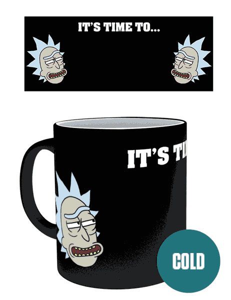 Rick and Morty Tasse mit Thermoeffekt Get Schwifty