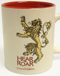 Game of Thrones Tasse Lannister weiß