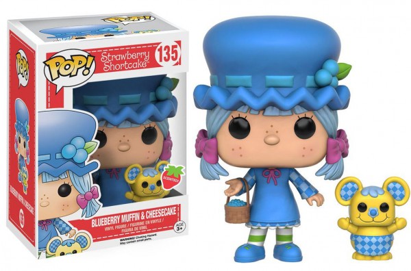 Emily Erdbeer POP! Animation Vinyl Figur Blueberry Muffin & Cheesecake 9 cm