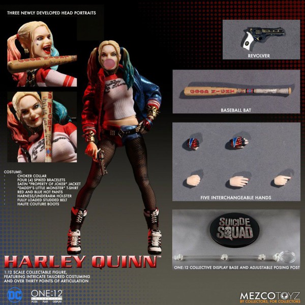 Suicide Squad Actionfigur 1/12 Harley Quinn 16 cm