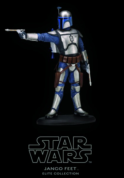 Star Wars Episode II Angriff der Klonkrieger Elite Collection Statue Jango Fett 19 cm