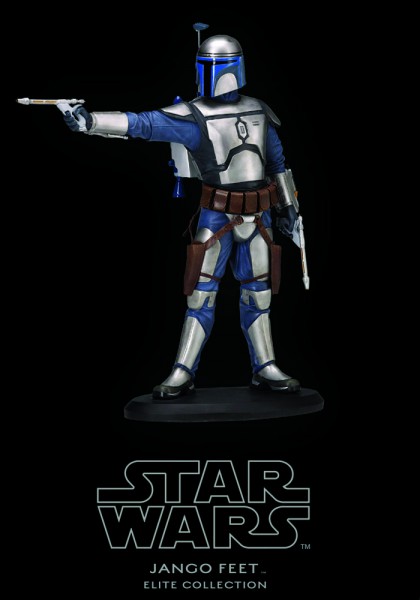 Star Wars Episode II Angriff der Klonkrieger Elite Collection Statue Jango Fett 19 cm