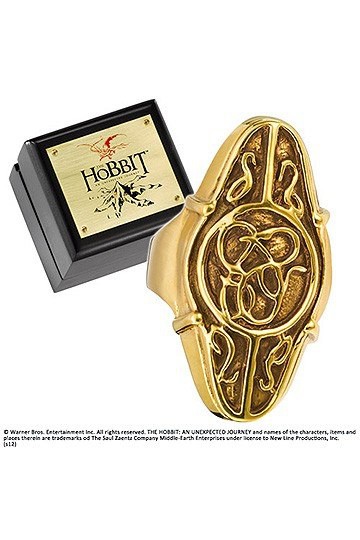 Der Hobbit Eine unerwartete Reise Elrond´s Council Ring (Sterling Silber, vergoldet)