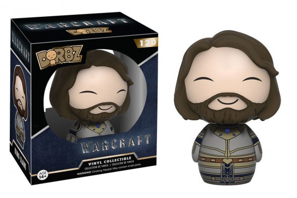 Warcraft The Beginning Vinyl Sugar Dorbz Vinyl Figur King Llane 8 cm