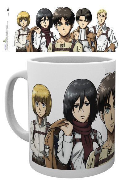 Attack on Titan Season 2 Tasse Lineup