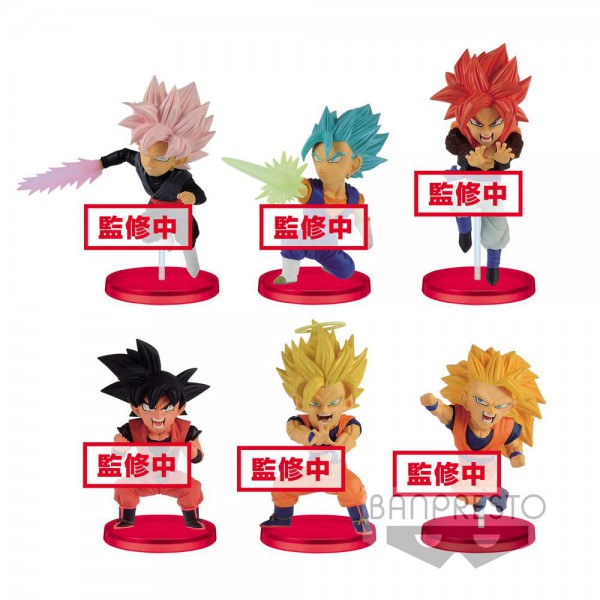 Dragonball Super WCF ChiBi Minifiguren 7 cm Sortiment Saiyans Bravery Vol. 1 (28)