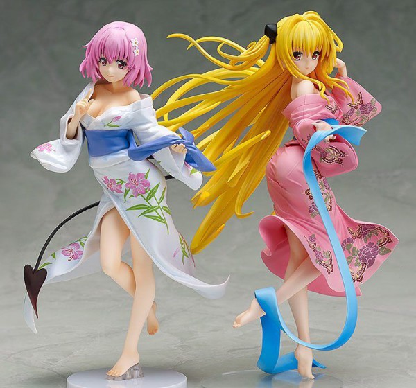 To Love-Ru Darkness Statue PVC 1/8 Golden Darkness Yukata Ver. 21 cm