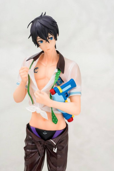 Free! Eternal Summer PVC Statue 1/8 Haruka Nanase 23 cm --- BESCHÄDIGTE VERPACKUNG