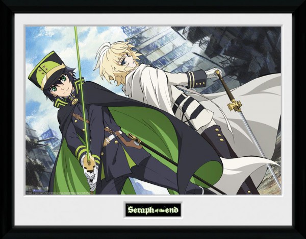 Seraph of the End Poster im Rahmen Swords 45 x 34 cm