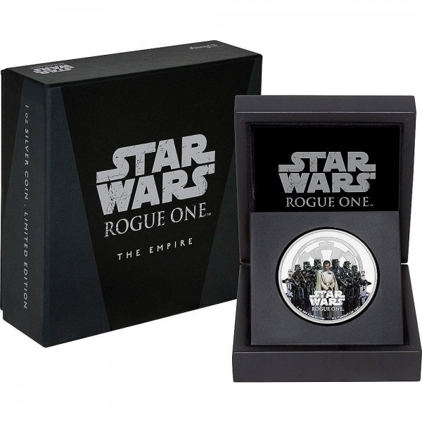 Star Wars Rogue One 1 Oz Silbermünze Empire