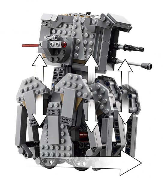 LEGO® Star Wars(TM) Episode VIII: First Order Heavy Scout Walker(TM)