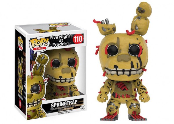 Five Nights at Freddy's POP! Games Vinyl Figur Springtrap 9 cm