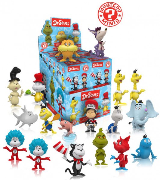 Dr. Seuss Mystery Minis Vinyl Minifiguren 6 cm Display (12)