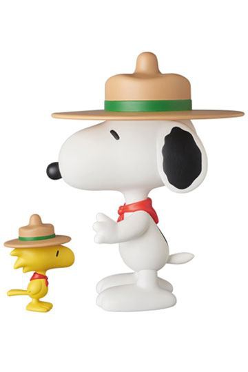 Peanuts VCD Vinyl Figuren Set Beagle Scout Snoopy & Woodstock