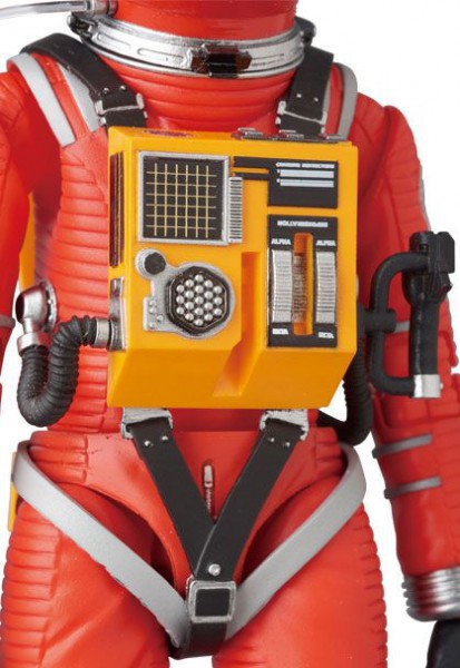 2001: Odyssee im Weltraum MAF EX Actionfigur Space Suit Orange Ver. 16 cm