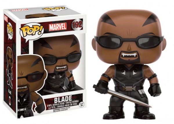 Marvel Comics POP! Marvel Vinyl Wackelkopf-Figur Blade 9 cm