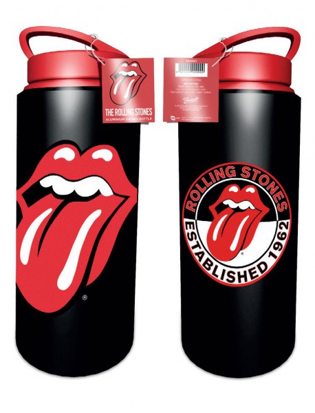 Rolling Stones Trinkflasche Logo