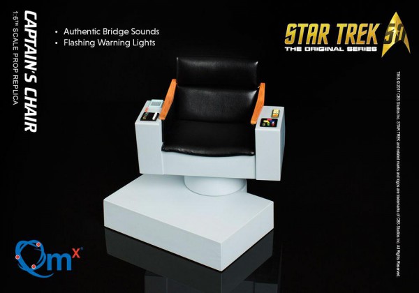 Star Trek TOS Replik 1/6 Captain's Chair 20 cm