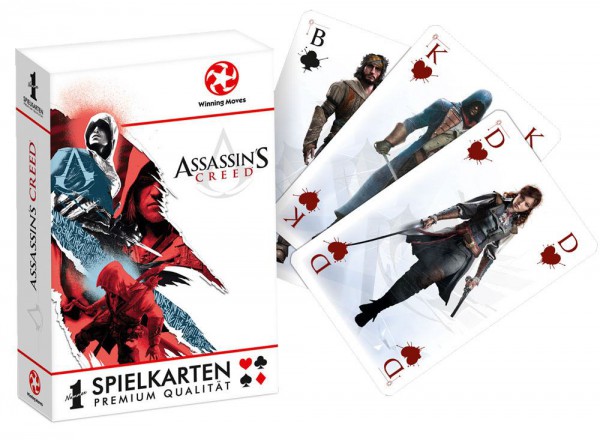 Assassin's Creed Number 1 Spielkarten Display (12) *Deutsche Version*